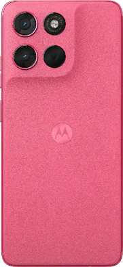 Moto rola Moto G57 Power pink back