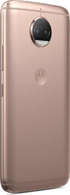Moto rola Moto G5S Plus achterkant rechterzijkant goud