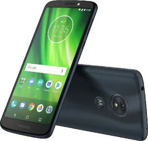 Moto rola Moto G6 Play blauw overzicht