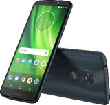 Moto rola Moto G6 Play blauw overzicht