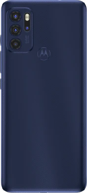 Moto rola Moto g60 blauw achterkant