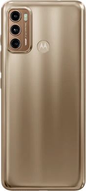 Moto rola Moto G60 guld tillbaka