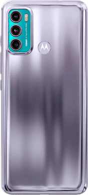 Moto rola Moto G60 lila tillbaka