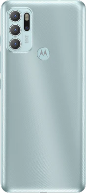 Moto rola Moto G60s groen achterkant