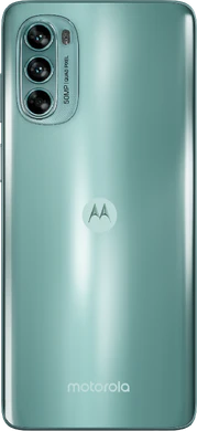 Moto rola Moto G62 5G sininen takapuoli