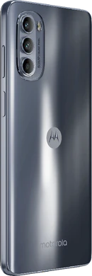 Moto rola Moto G62 5G harmaa takapuoli oikea puoli