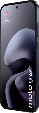 Moto rola Moto G67 purple front right side