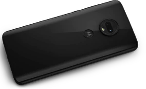 Moto rola Moto G7 zwart achterkant gedraaid