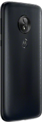 Moto rola Moto G7 Play blå tillbaka höger sida