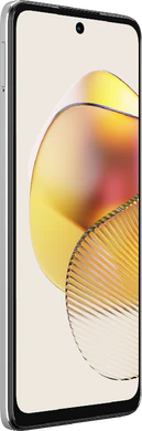 Moto rola Moto G73 5G white front left side