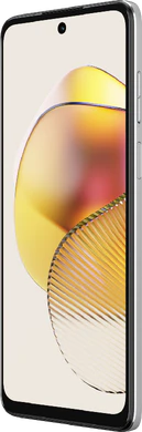 Moto rola Moto G73 5G white front right side
