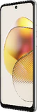 Moto rola Moto G73 5G white front right side