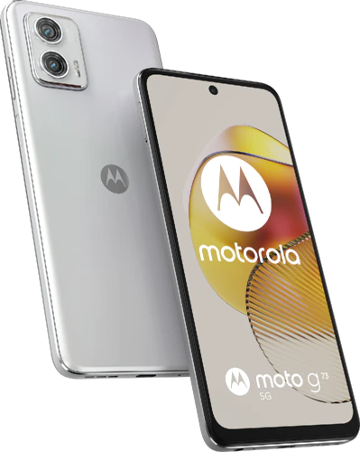 Moto rola Moto G73 5G white overview