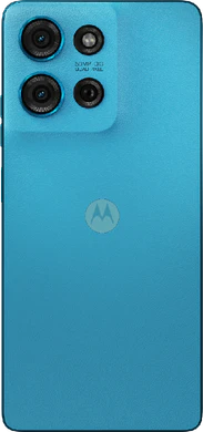 Moto rola Moto G75 5G blu indietro