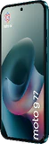 Moto rola Moto G77 blue front right side