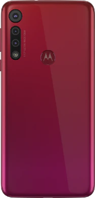 Moto rola Moto G8 Play rood achterkant