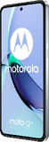 Moto rola Moto G84 5G blue front right side