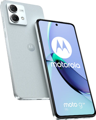 Moto rola Moto G84 5G blue overview