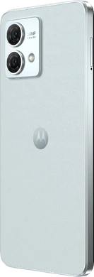 Moto rola Moto G84 5G blue back left side