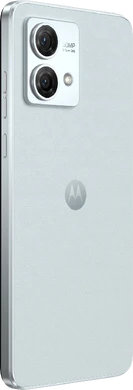 Moto rola Moto G84 5G blue back right side
