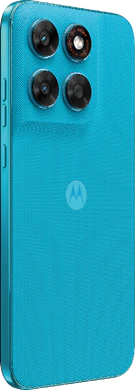 Moto rola Moto G87 blue back right side