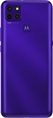 Moto rola Moto G9 Power lila tillbaka