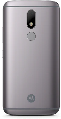 Moto rola Moto m gris retour