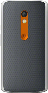 Motorola Moto X Play schwarz Rückseite