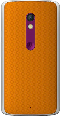Motorola Moto X Play orange Rückseite