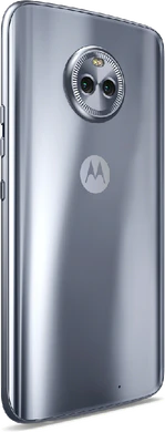 Moto rola Moto X4 blue back right side