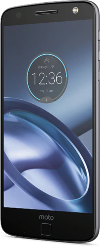 Moto rola Moto Z voorkant rechterzijkant zwart