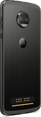 Moto rola Moto Z2 Force tillbaka höger sida svart