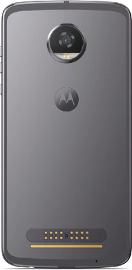 Moto rola Moto Z2 Play tillbaka grå