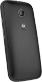 Motorola new Moto E lte schwarz Rückseite schräg