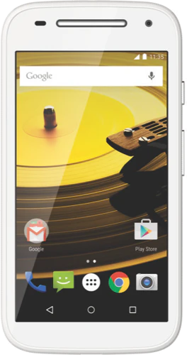Motorola new Moto E lte wit voorkant