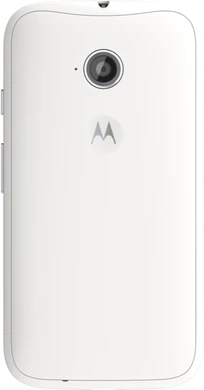 Motorola new Moto E lte weiß Rückseite