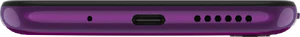 Motorola One Macro violet en bas