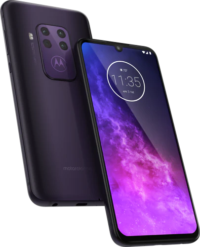 Motorola One Zoom purple overview