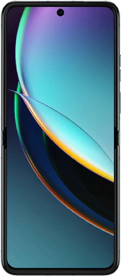 Motorola razr 40 ultra sort front Åbnet