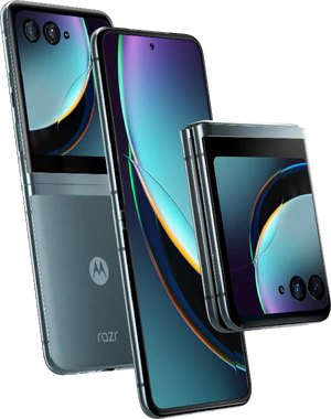 Motorola razr 40 ultra blå oversigt