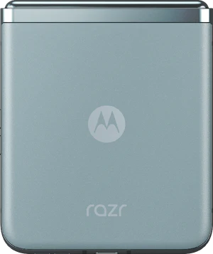 Motorola razr 40 ultra blå bagside