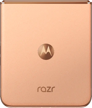 Motorola razr 50 ultra oranje achterkant