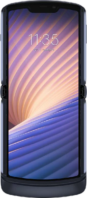 Motorola razr 5G zwart voorkant geopend