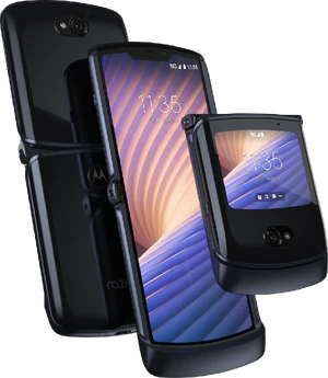 Motorola razr 5G zwart overzicht