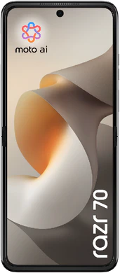 Motorola razr 70 hematite grey in side