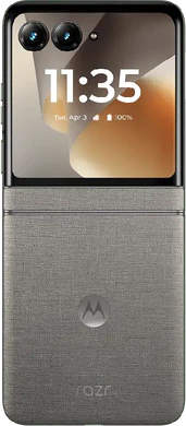 Motorola razr 70 hematite grey out side opened