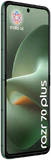 Motorola razr 70 plus grønn inn side n foran venstre side