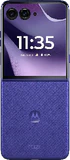 Motorola razr 70 ultra paars buitenkant geopend