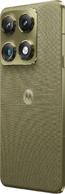 Motorola Signature green back left side