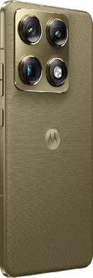 Motorola Signature green back right side